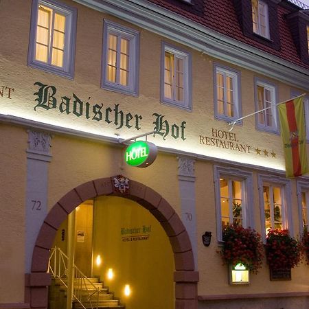 Badischer Hof Tauberbischofsheim Zewnętrze zdjęcie